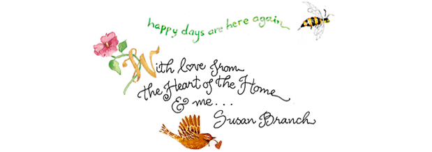 With love, Susan Branch