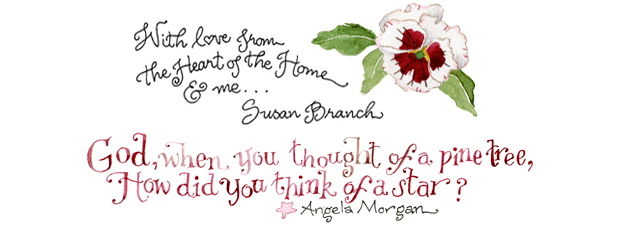 With love from the heart and the home, Susan Branch