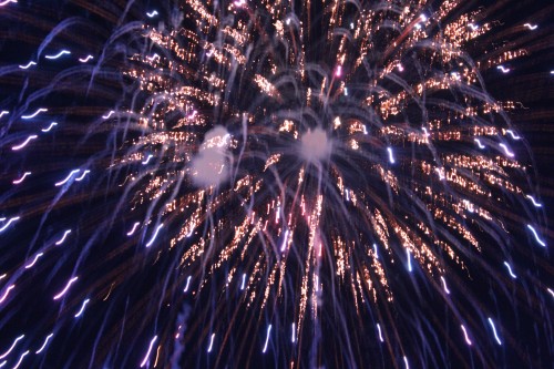 Fireworks in Oak Bluffs