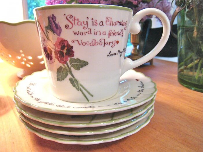 Old China Dishes Susan Branch Blog