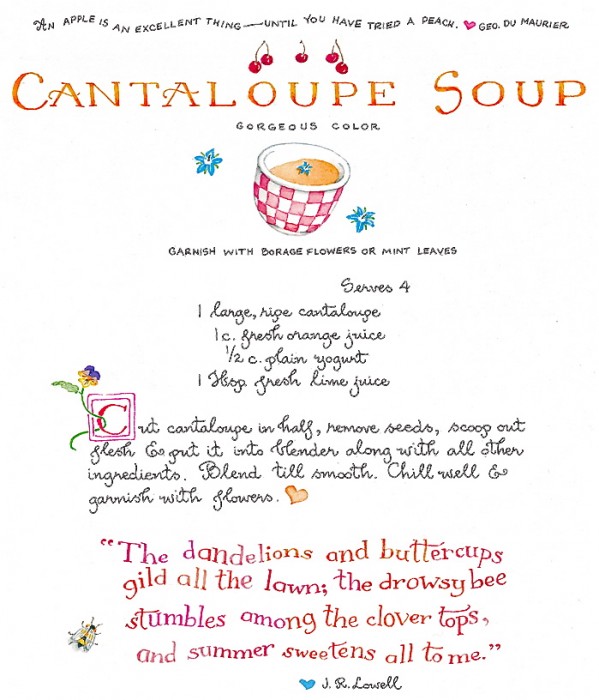 cantaloupe soup